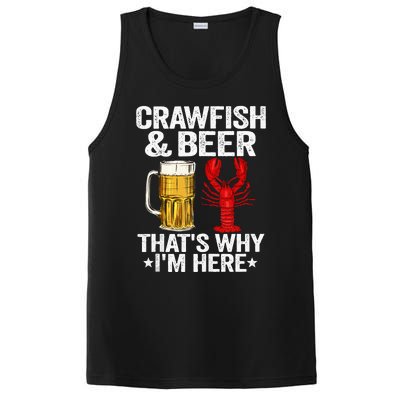 Crawfish & Beer That's Why I'm Here Crayfish Daddy Crawfish PosiCharge Competitor Tank