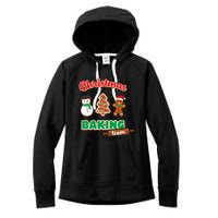 Christmas Baking Team Funny Xmas Cookies Matching Women's Fleece Hoodie