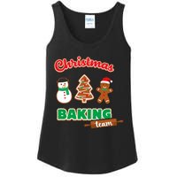 Christmas Baking Team Funny Xmas Cookies Matching Ladies Essential Tank