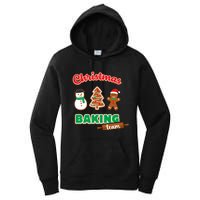 Christmas Baking Team Funny Xmas Cookies Matching Women's Pullover Hoodie