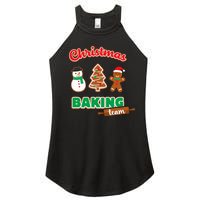 Christmas Baking Team Funny Xmas Cookies Matching Women's Perfect Tri Rocker Tank