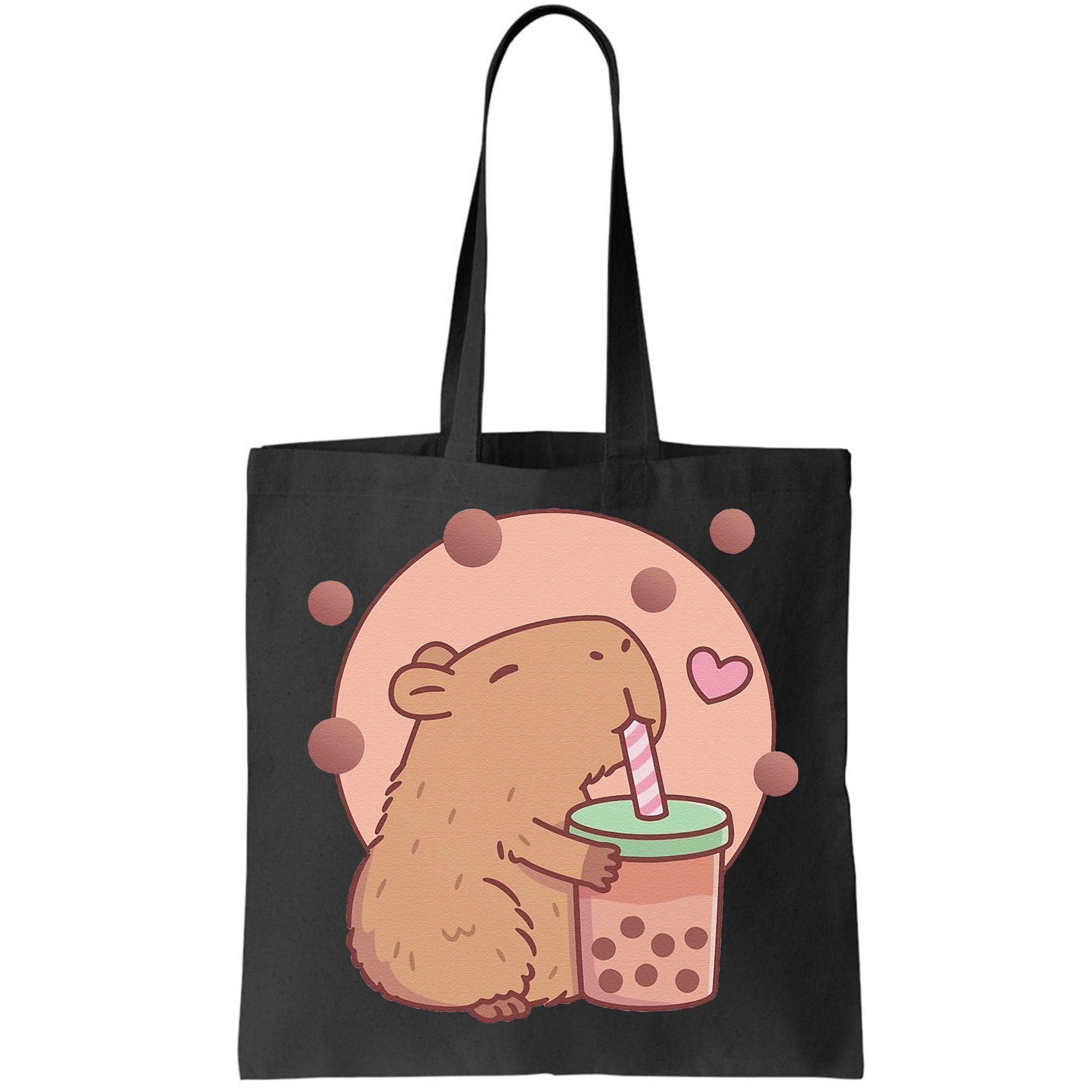 Capybara Bubble Tea Capyboba Boba Milk Tea Lovely Animal Bag
