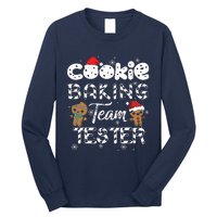 Cookie Baking Team Tester Gingerbread Christmas Long Sleeve Shirt