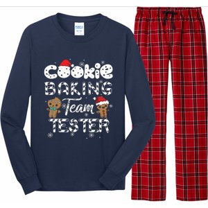 Cookie Baking Team Tester Gingerbread Christmas Long Sleeve Pajama Set