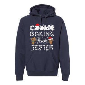 Cookie Baking Team Tester Gingerbread Christmas Premium Hoodie