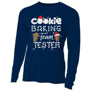 Cookie Baking Team Tester Gingerbread Christmas Cooling Performance Long Sleeve Crew