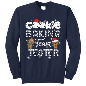 Cookie Baking Team Tester Gingerbread Christmas Tall Sweatshirt