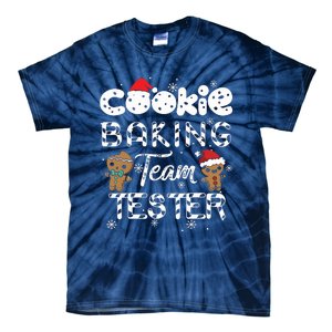 Cookie Baking Team Tester Gingerbread Christmas Tie-Dye T-Shirt