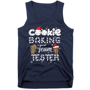 Cookie Baking Team Tester Gingerbread Christmas Tank Top