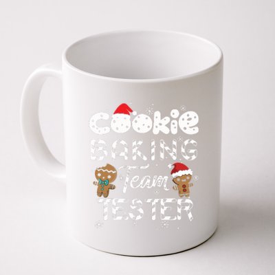 Cookie Baking Team Tester Gingerbread Christmas Coffee Mug