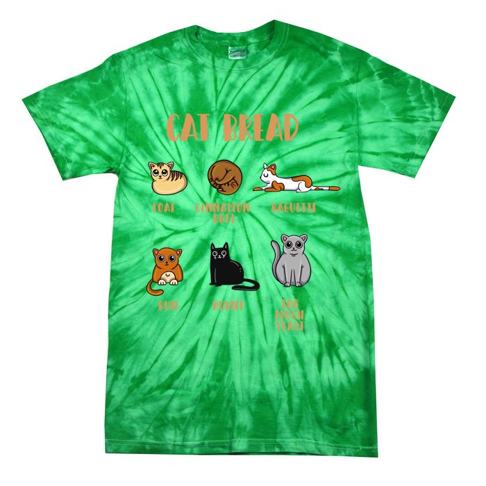 Cat Bread The Catloaf Collection Tie-Dye T-Shirt