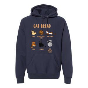 Cat Bread The Catloaf Collection Premium Hoodie