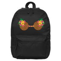Coconut Bra Tropical 16 in Basic Backpack