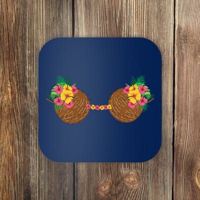 Coconut Bra Tropical Coaster