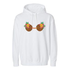 Coconut Bra Tropical Garment-Dyed Fleece Hoodie