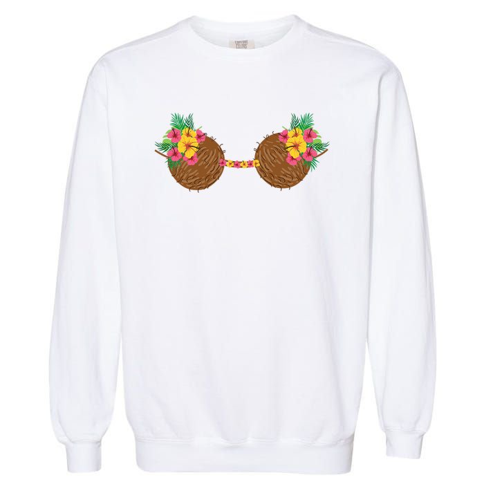 Coconut Bra Tropical Garment-Dyed Sweatshirt