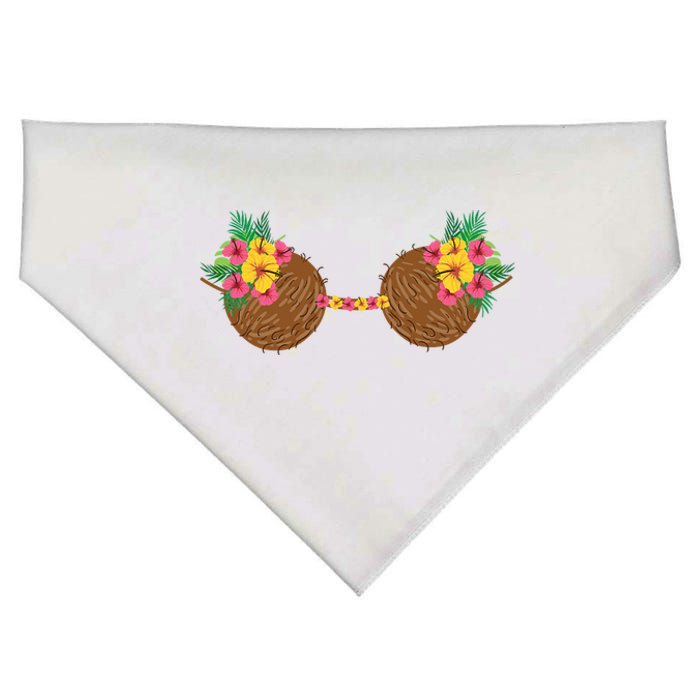 Coconut Bra Tropical USA-Made Doggie Bandana