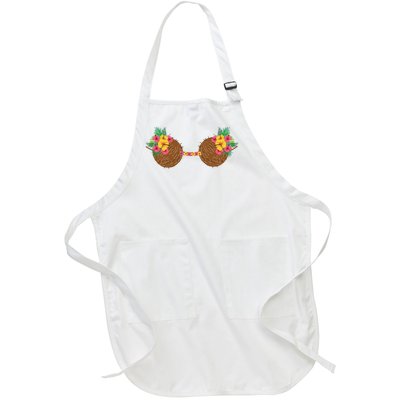 Coconut Bra Tropical Full-Length Apron With Pockets