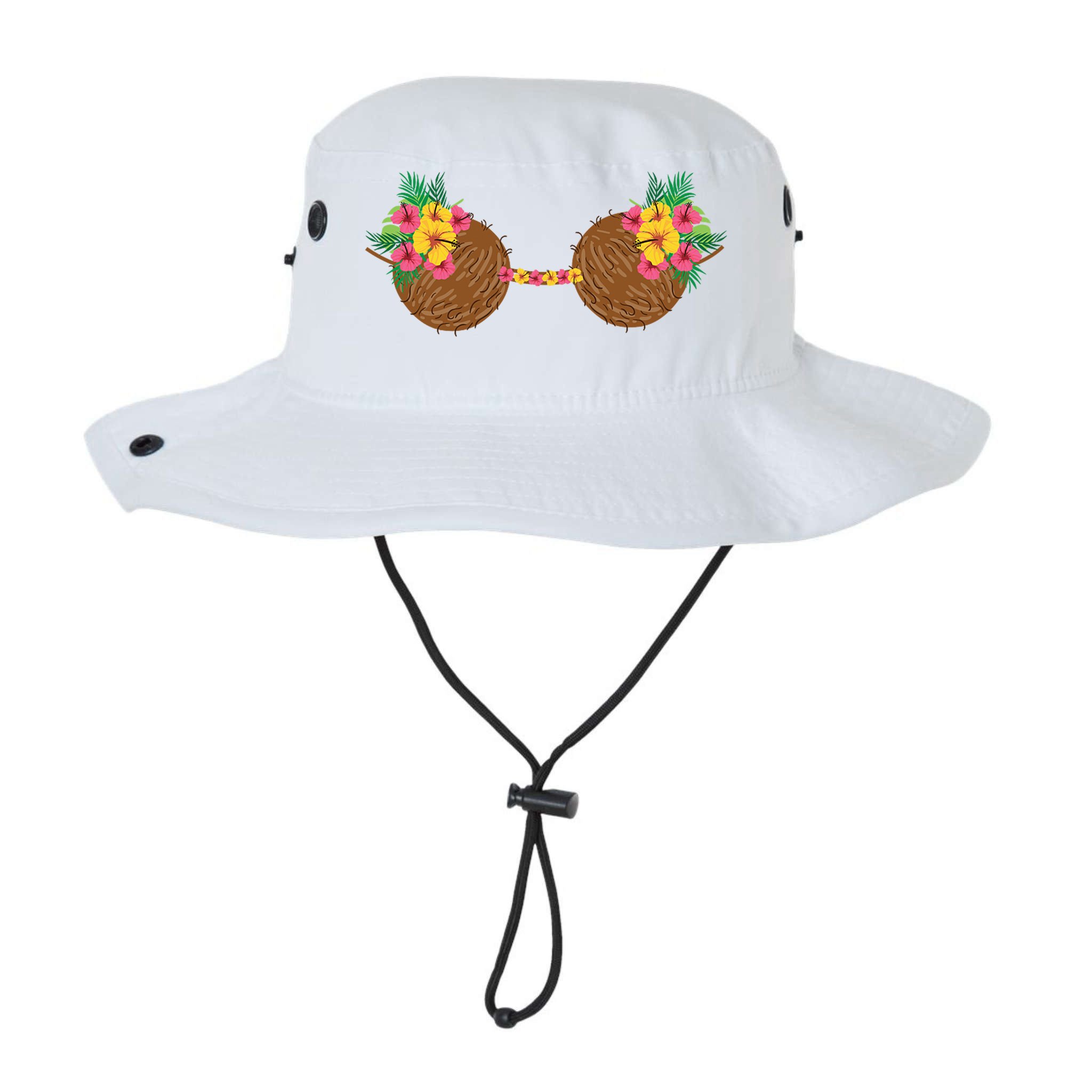 Coconut Bra Tropical Bucket Hat