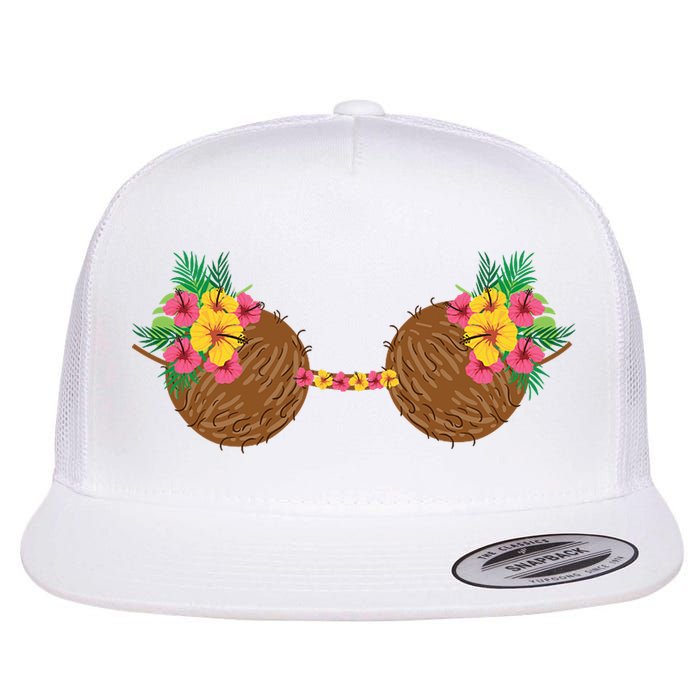 Coconut Bra Tropical Flatbill Hat