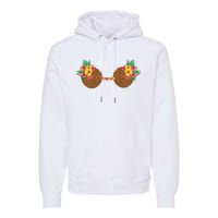 Coconut Bra Tropical Premium Hoodie