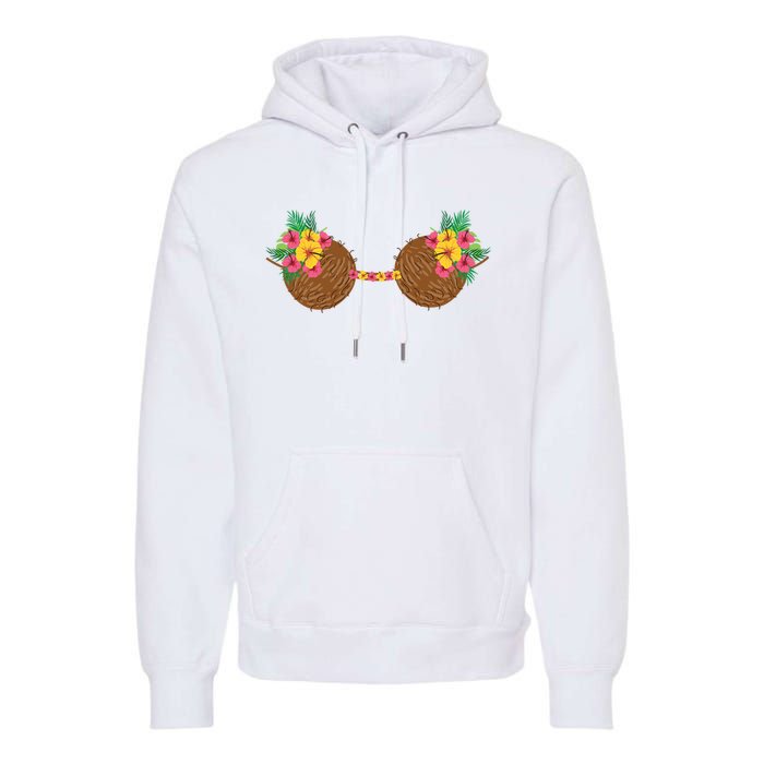 Coconut Bra Tropical Premium Hoodie