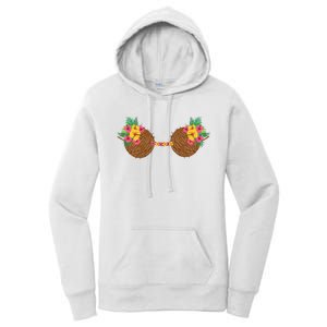 Coconut Bra Tropical Women's Pullover Hoodie