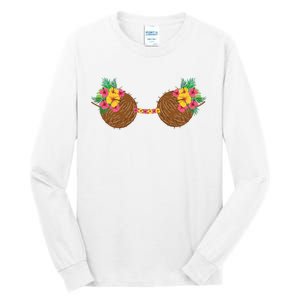 Coconut Bra Tropical Tall Long Sleeve T-Shirt