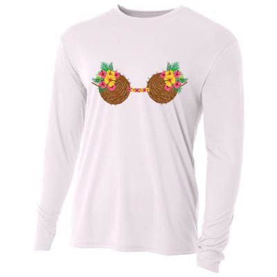 Coconut Bra Tropical Cooling Performance Long Sleeve Crew