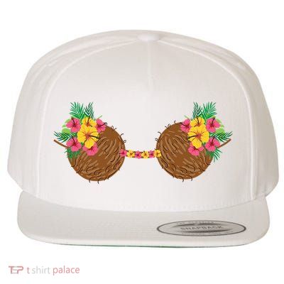 Coconut Bra Tropical Wool Snapback Cap