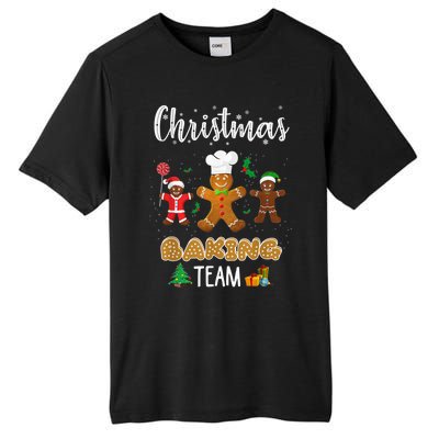 Christmas Baking Team Shirt Gingerbread Cookie Lovers Tall Fusion ChromaSoft Performance T-Shirt