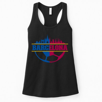 Cool Barcelona Team Euro City Womens Tank Top