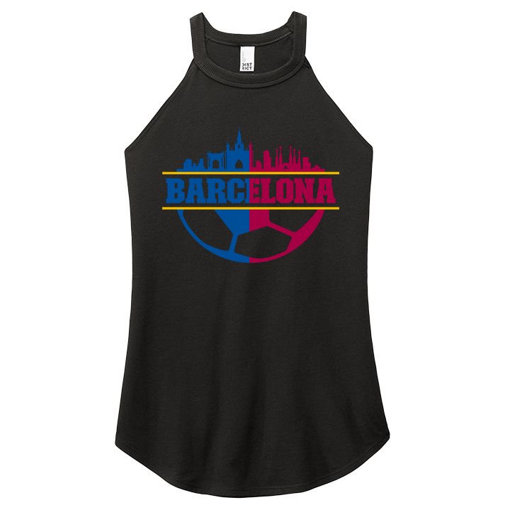 Cool Barcelona Team Euro City Women's Perfect Tri Rocker Tank