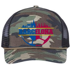 Cool Barcelona Team Euro City Retro Rope Trucker Hat Cap