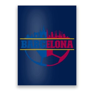 Cool Barcelona Team Euro City Poster