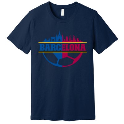 Cool Barcelona Team Euro City Premium T-Shirt