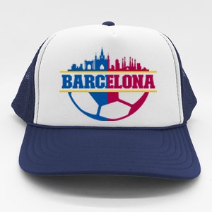 Cool Barcelona Team Euro City Trucker Hat