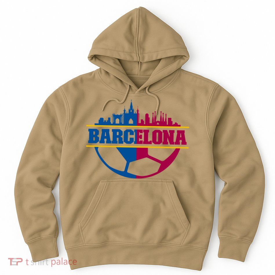 Cool Barcelona Team Euro City Hoodie