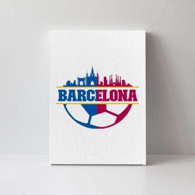 Cool Barcelona Team Euro City Canvas