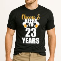 Personalize Cheers & Beers Custom Birthday Year Performance Shirt