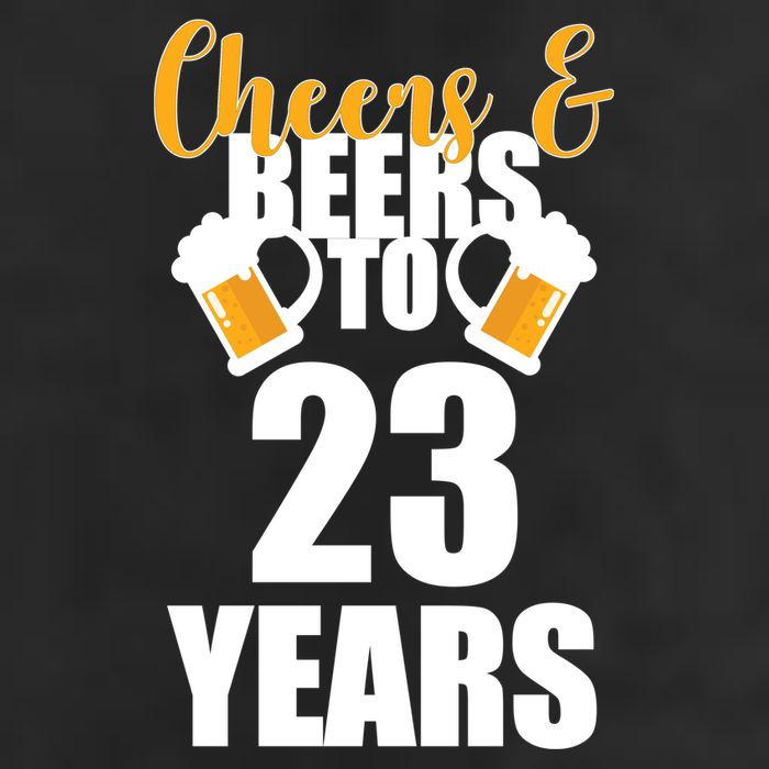 Personalize Cheers & Beers Custom Birthday Year 15oz Campfire Ceramic Mug