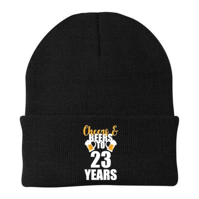 Personalize Cheers & Beers Custom Birthday Year Beanie