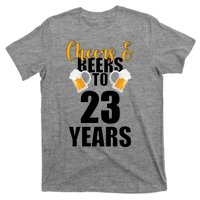 Personalize Cheers & Beers Custom Birthday Year T-Shirt