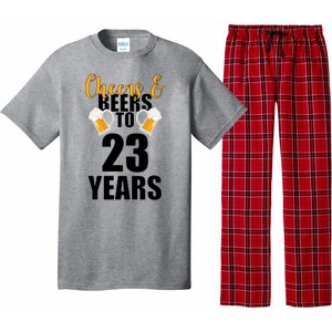 Personalize Cheers & Beers Custom Birthday Year Pajama Set