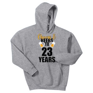 Personalize Cheers & Beers Custom Birthday Year Kids Hoodie