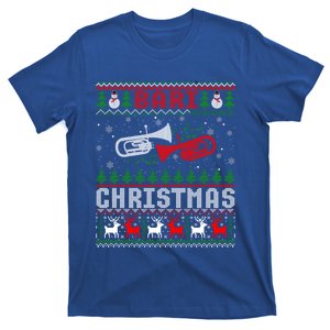 Christmas Bari Ugly Sweater Gift Baritone Lover Xmas Gift Cool Gift T-Shirt