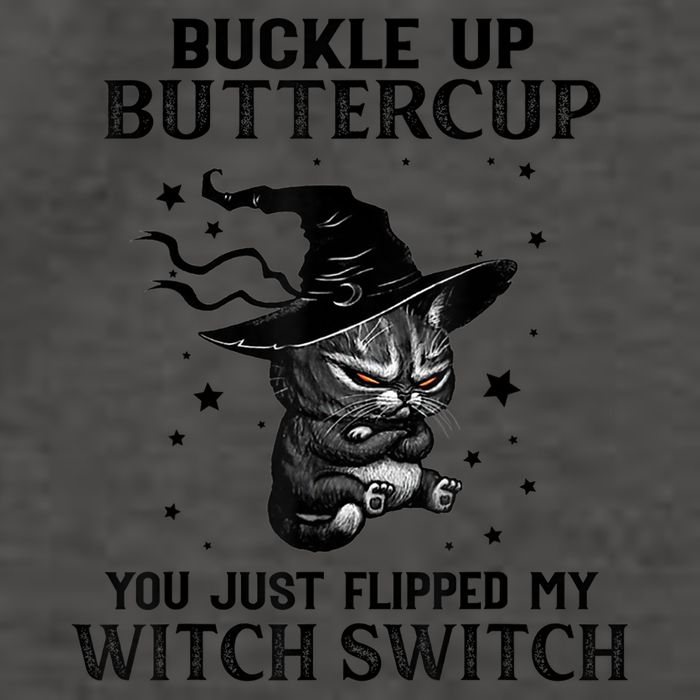 Cat Buckle Up Buttercup You Just Flipped My Witch Switch Vector Backpack