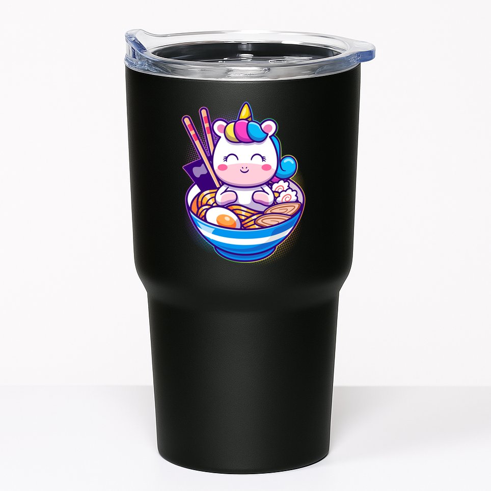 Cute Baby Unicorn Ramen Bowl Tumbler