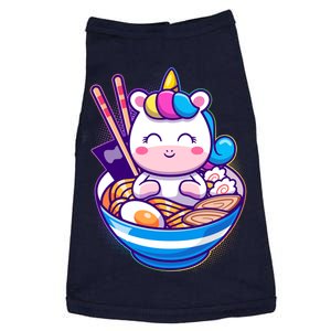 Cute Baby Unicorn Ramen Bowl Doggie Tank