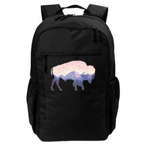 Cool Buffelo Used Look I Background Mountains Daily Commute Backpack